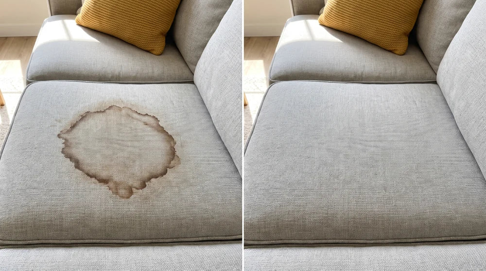 Antes y después SrFirulais — sillón
