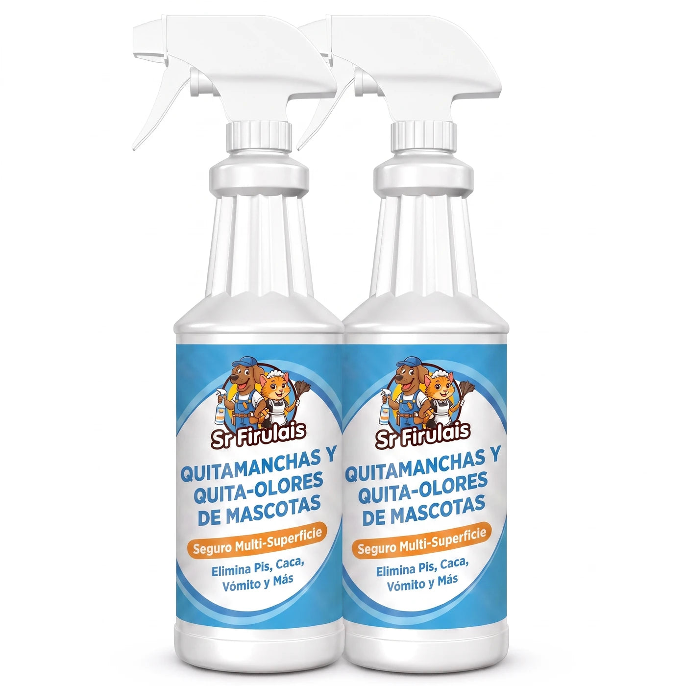 Pack de 2 botellas SrFirulais